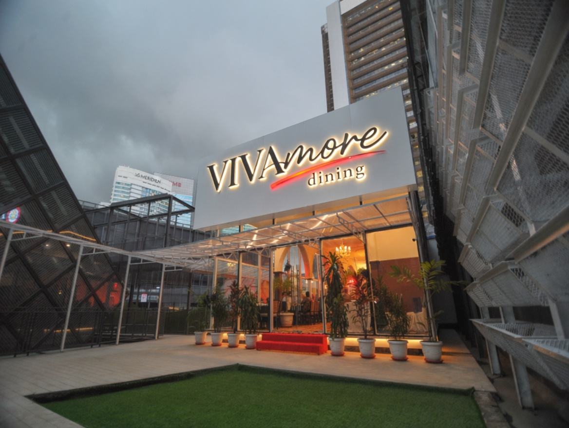 Vivamore entrance on the rooftop